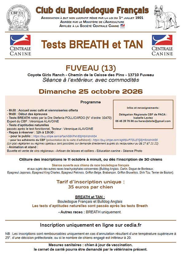BREATH et TAN à Fuveau (13). 25 octobre